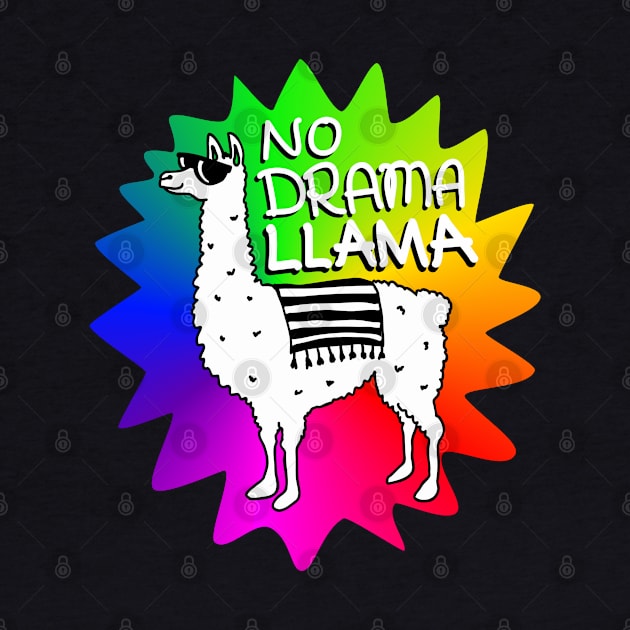 No drama llama Rainbow by PnJ